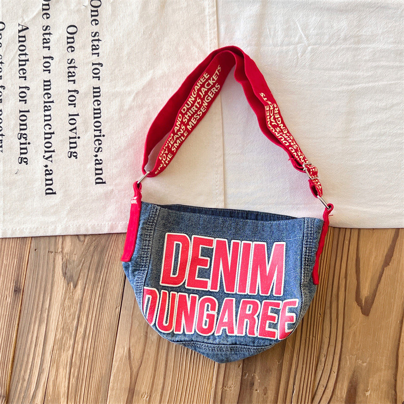 2025秋※AOY☆子供デニムショルダーバッグ