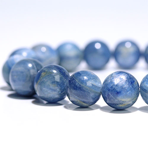 約10mm カイヤナイト 藍晶石 ブレスレット Kyanite【FOREST 天然石