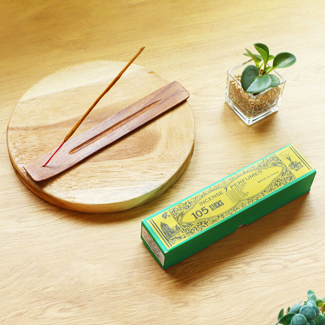 インセンス105 スティックBOX[7種の香りお香癒しアロマアジアハワイフラマリン25AW]