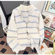 秋冬トップス メンズ ニット セーター カーディガン  ファブリック