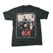 MUSIC TEE 音楽Ｔ-シャツ  N.W.A  BLACK　バンドT