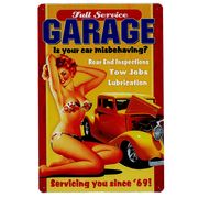 サインボード　メタルサイン　A4　アメリカン雑貨　ガレージ　ブリキ　ティン　看板