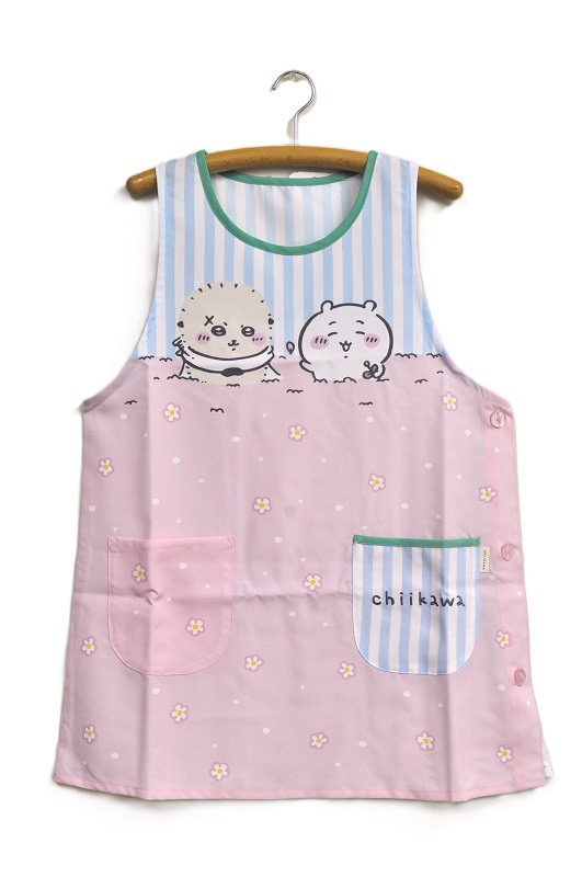 【即納】ちいかわキッチン　レディースエプロン 保育士 介護士