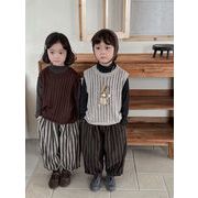 2025新作 韓国風 子供服  ベビー服  キッズ 男女兼用 チョッキ 3色  80cm-140cm