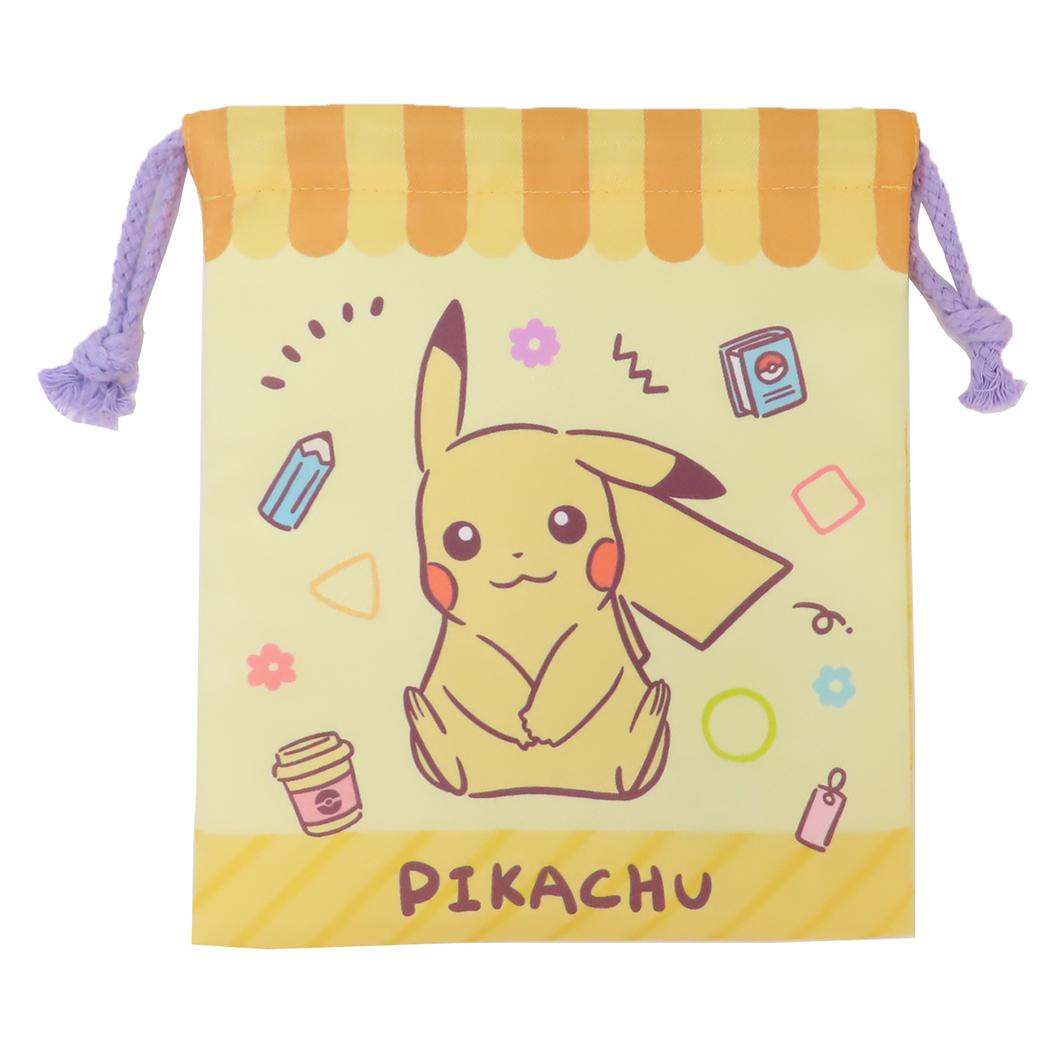 【巾着袋】ポケットモンスター 巾着 ピカチュウ