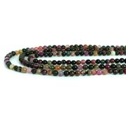 トルマリン ミックス【丸玉】4ｍｍ【天然石 ビーズ パワーストーン】