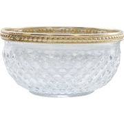 ☆ビジューガラスポット ボウル　小物入れ/インテリア/アクセサリー/雑貨