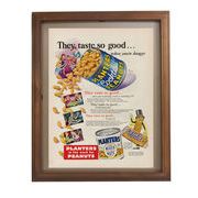 ヴィンテージフレームポスター PEANUTS　インテリア/アート/レトロ/装飾