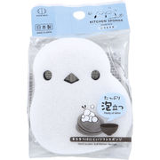 シマエナガ キッチンスポンジ 1個入