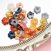 アクセサリーパーツ フラワー 手作り材料 diyパーツ ハンドメイド 14mm