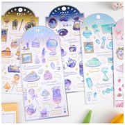 手作り DIY ぷくぷく ボンボンシール 3Dステッカー 立体ステッカー 粘着シール