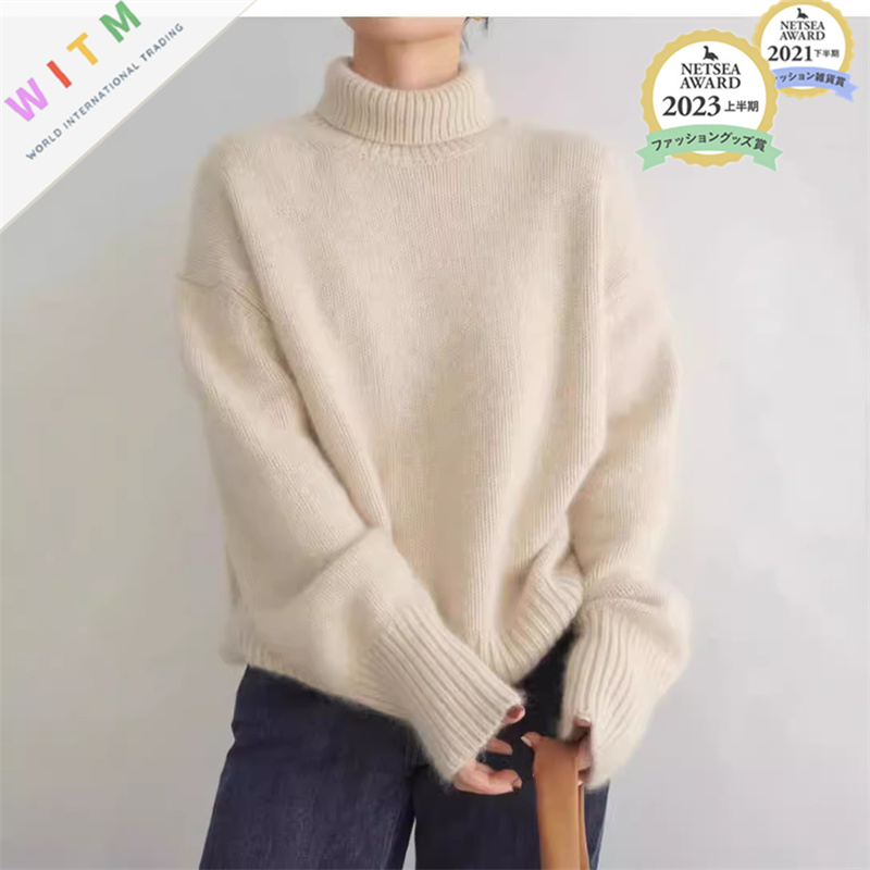 2025秋冬新作 セーター トップス インナー 長袖 ハイネック レディース服 全9色 オシャレ
