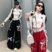 キッズ 子供服 トップス ボトムス ダンス衣装 パーティ イベント ヒップホップ