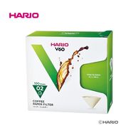 『HARIO』02用 V60用ペーパーフィルター02M　100枚箱入り VCF-02-100MK24+ (ハリオ)