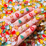 ネイルパーツ 樹脂 DIY素材 デコパーツ 貼り付けパーツ デコ素材 手芸材料 装飾品