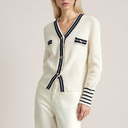 初回送料無料　ニットセーターおしゃれな長袖カーディガン上着　レディースファッション人気トレンド