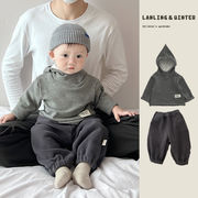 「2025」子供服★トップス★パーカー★裏起毛★韓国風子供服★4色73cm～110cm