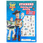 トイストーリー4 ぬりえ & アクティビティーブック シール付き