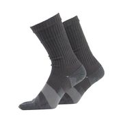 ASHITOMO WORKING SOCKS ズレ対策ソックス 5本指クルー25-27cm2足組ダーク SWZC-D52