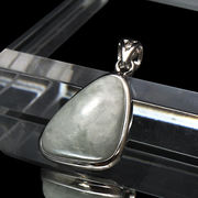 ペンダントトップ　ミャンマー翡翠＜ミャンマー産＞　ブルー　Silver925　シルバー　ランダム発送