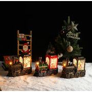 2025秋冬新作 クリスマスハウス  ライト付き クリスマスオブジェ クリスマス雑貨 家 置き物