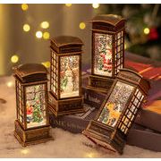 2025秋冬新作 クリスマスハウス  ライト付き クリスマスオブジェ クリスマス雑貨 家 置き物