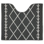 ベニワレン トイレ足元マット グレー 約58×65cm