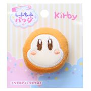 【バラエティ雑貨】星のカービィ もふもふバッジ ワドルディ フェイス