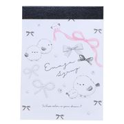 シマエナガ プチメモ ミニミニメモ エナガシロップ リボン