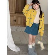 2025秋冬新作★韓国風子供服★ベビー服 ★キッズ服★アパレル ★アウター★ニット コート