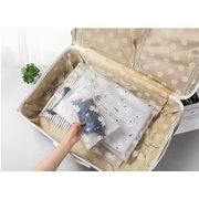 収納バッグ 旅行バッグ  荷物服バッグ  仕分け袋 半透明バッグ  厚手バッグ  防水 ビニールバッグ