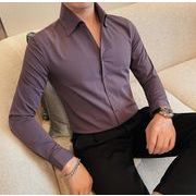 メンズシャツ ビジネスTシャツ メンズTシャツ 紳士服 Tシャツフォーマル ファッションTシャツ 長袖Tシャツ