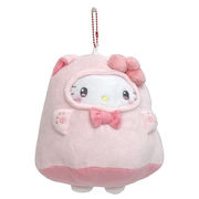 サンリオ ビッグ ポーチ ねこねこおばけ ハローキティ ピンク【小ロット販売】