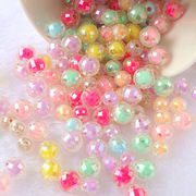 アクリルビーズ　アクセサリーパーツ　約500ｇ入り 海外倉庫発送