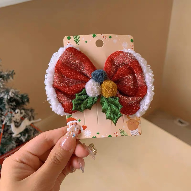 ヘアアクセサリー☆ヘアピン☆クリスマス 4色 | 卸売・ 問屋・仕入れの