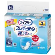 ライフリーズレずに安心うす型尿とりパッド２回３４枚