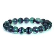 フローライト ハイクオリティー １点もの ブレスレット 数珠