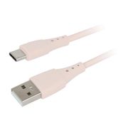 タイプCケーブル 1m ストレートタイプ ピンク 92166