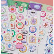 文房具 手帳素材 手芸DIY 手帳シール 封口貼 装飾シール 精美