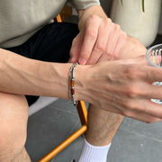 メンズ★潮流アクセサリー★男女兼用★ チタン鋼★ブレスレット★ファッション