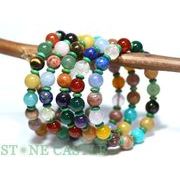☆特価アソート☆【ブレスレット】多宝ブレスレット 約10mm (5本セット)