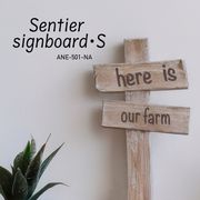 ◆アビテ◆ガーデン用の木製看板（サインボード）♪【サンテ・サインボード・S】