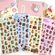即日出荷  新入荷★DIY手作★手帳用 貼り付け★粘着シール★立体キャラクターシール★3Dシール