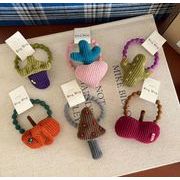 2025秋冬新作★韓国風 アクセサリーパーツ★キッズ ヘアアクセサリー★キッズ   ヘアゴム★ヘアバンド