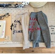2025秋冬新作★韓国風子供服★ベビー服 ★キッズ服★アパレル★ニット 丸首のセーター 80-130