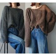 2025年INS 秋冬新作   気質   おしゃれ    可愛い    ニット セーター