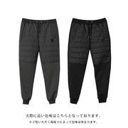 DIVINER GOLF 防寒パンツ メンズ 中綿キルト 25新作 冬物 ちょいワル ディバイナー ジョガー