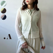 【2026春新作】モヘア透かし編みレイヤードセット