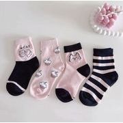 キッズ ファッション小物 子供ソックス 靴下  ハイソックス フットカバー