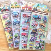 手帳素材装飾　3D　貼り付けパーツぷくぷく立体シール　携帯装飾品　エポキシステッカー